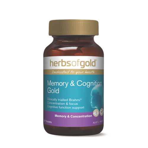 HERBS OF GOLD MEMORY & COGNITION GOLD 60 TABLETS