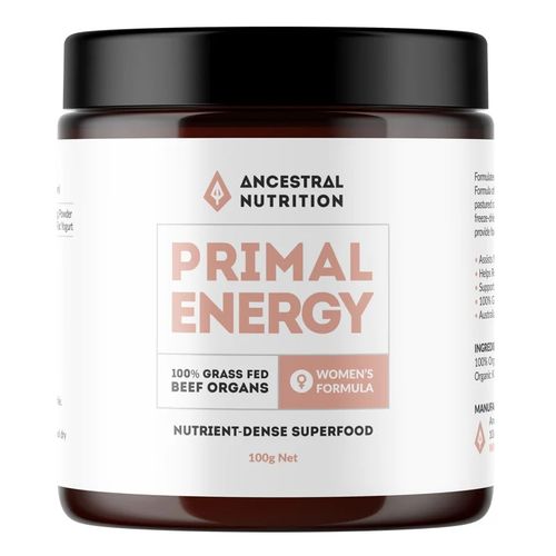 ANCESTRAL NUTRITION PRIMAL ENERGY WOMEN’S BLEND POWDER 100G