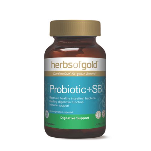 HERBS OF GOLD PROBIOTIC + SB 60 CAPSULES